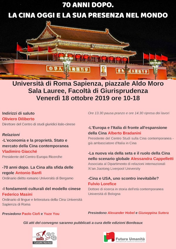 70 ANNI DOPO. LA CINA OGGI E LA SUA PRESENZA NEL MONDO 600px min